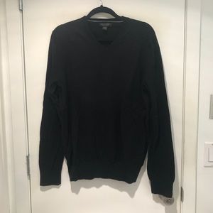 Banana Republic black v-neck sweater